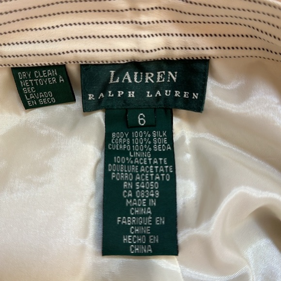 Silk pinstriped pants - Picture 5 of 5